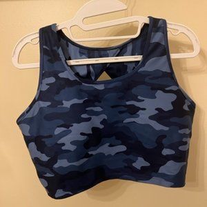 GapFit Impact Longline Cut-out Back Sports Bra